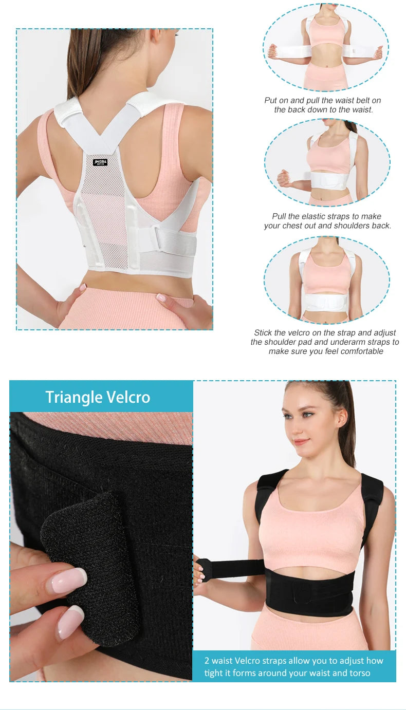 7-Day Posture Reset System - Adjustable and Breathable for all seasons